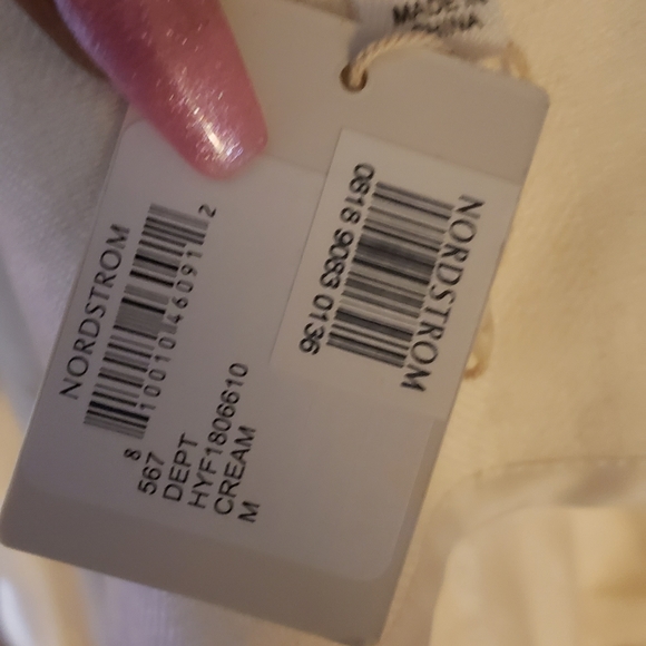 Prima Cream LINEN Duster/Light Trench. Sz Med. NWTs - Picture 5 of 6